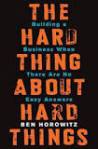 The Hard Thing book cover